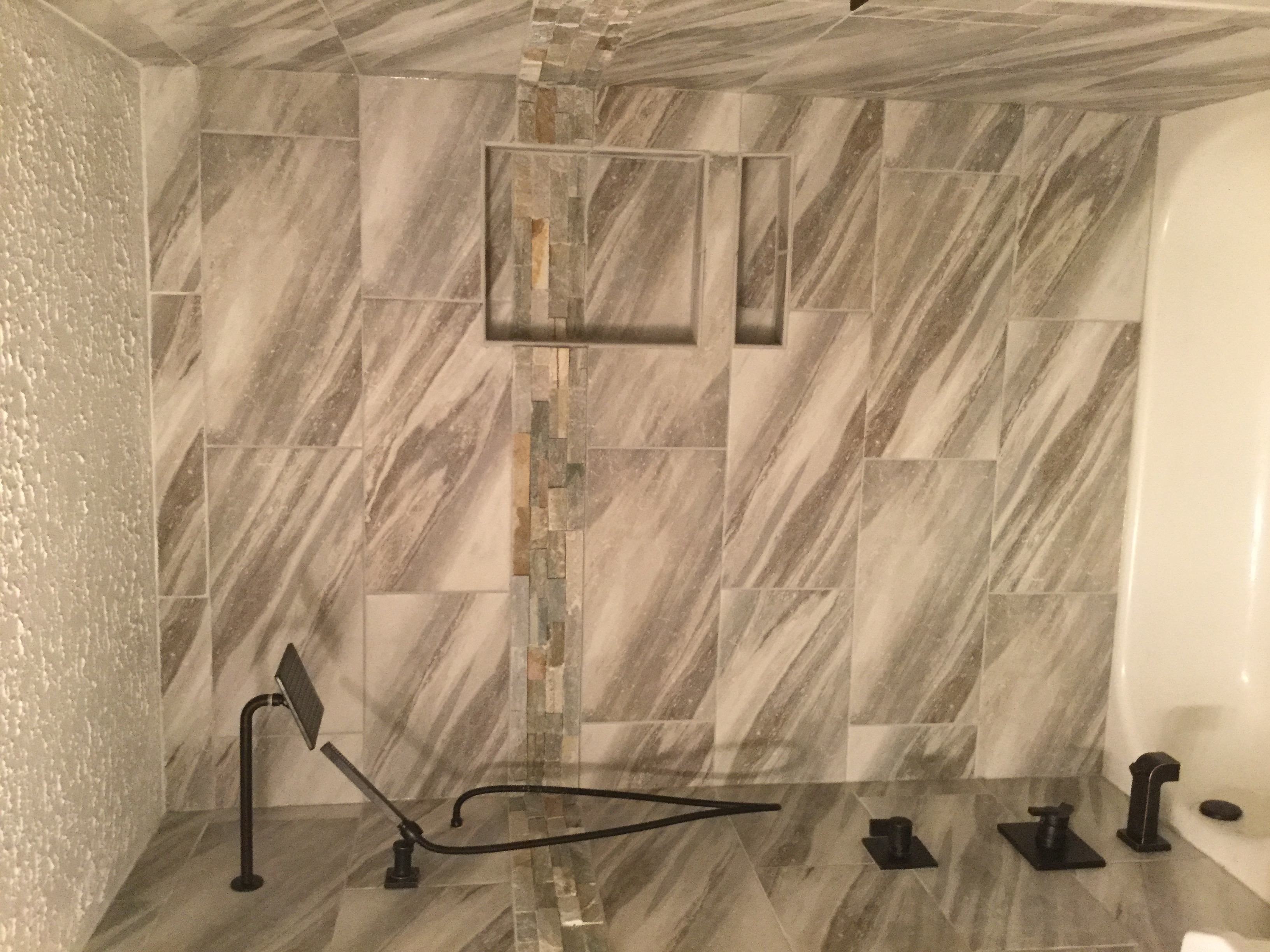 1 Custom Bathtub Shower Tile Projects